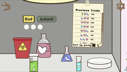 Animated GIF of Stem Cell Explorer gameplay