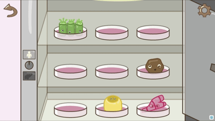 Animated GIF of cell animations in the Incubator